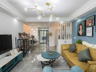 泗塘八村-85㎡-北欧风效果图