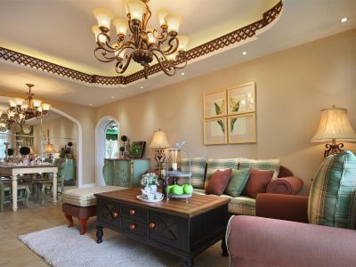 华润置地润悦花园 -142㎡-田园风效果图