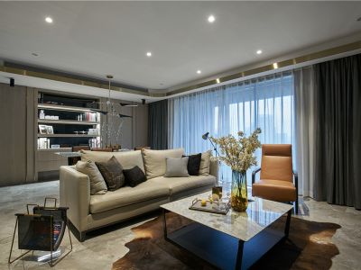 绿城兰园-180㎡-轻奢风效果图