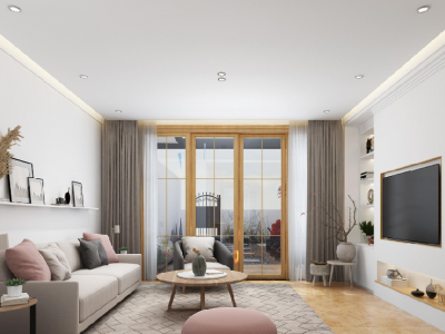 富力城-108㎡-北欧风效果图