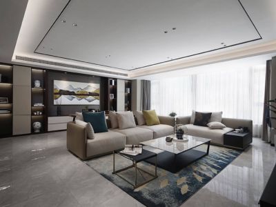 永合鼎泰丰-142㎡-现代风效果图