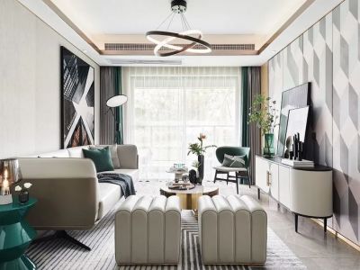 中交和美新城-115㎡-欧式风效果图