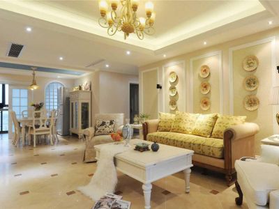 新发小区-121㎡-欧式风效果图