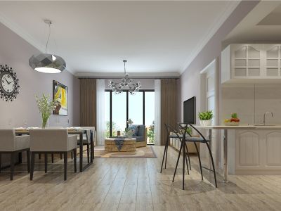 西溪里-70㎡-现代风效果图