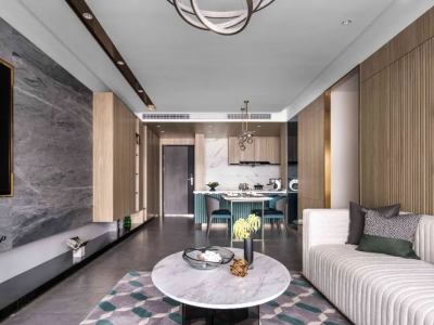 雍鑫雍祥园-106㎡-现代风效果图