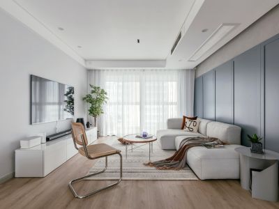 璟铭园-136㎡-现代风效果图