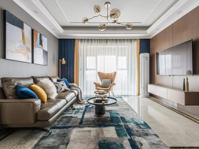 金科中央花园-160㎡-简约风效果图