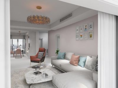 滨江首府-121㎡-现代风效果图