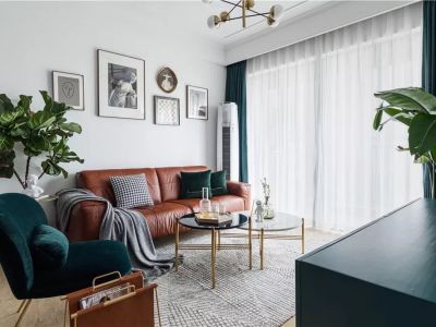 中海铂悦世家-110㎡-现代风效果图