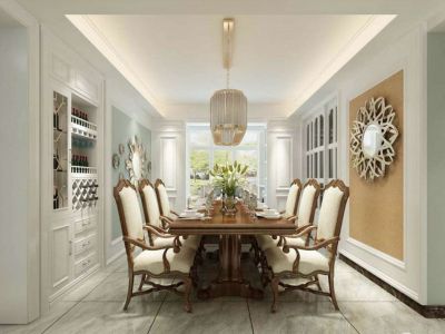 二十四城-110㎡-现代风效果图