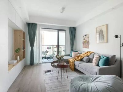 华润置地未来城市-80㎡-简约风效果图