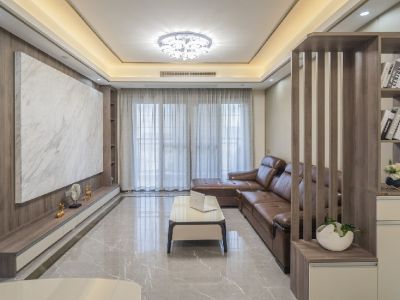 东江华庭-146㎡-美式风效果图