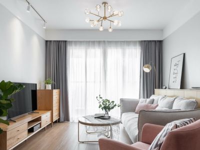 时代天悦-78㎡-北欧风效果图