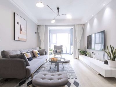 天合凯旋城-125㎡-北欧风效果图