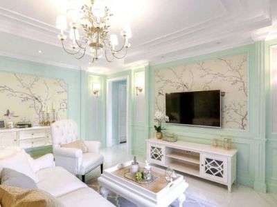 玺龙湾-106㎡-北欧风效果图