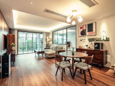 苏宁悦城-130㎡-日式风效果图