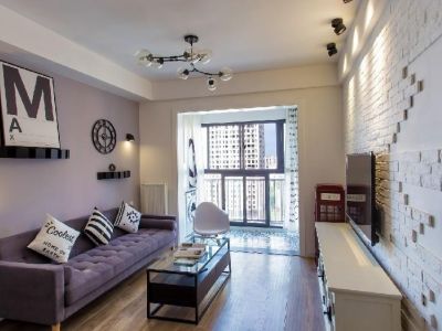 凯景花园-85㎡-现代风效果图