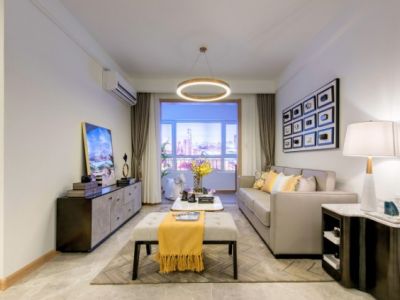 香江学府-84㎡-现代风效果图