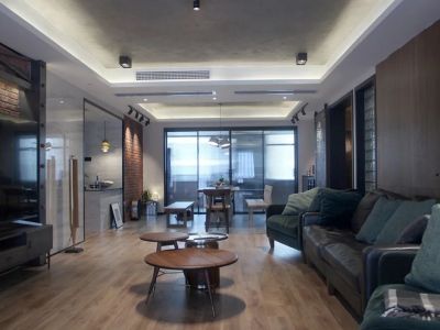 中建溪岸观邸-151㎡-现代风效果图