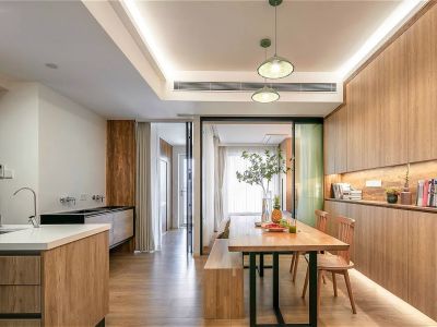 绿地波士顿公馆-80㎡-简约风效果图