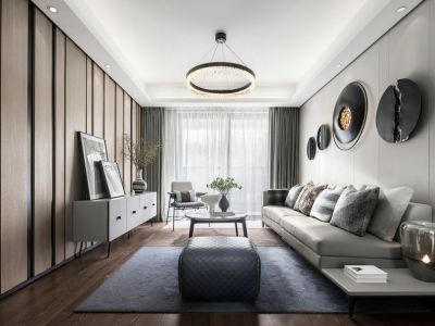 红岛嘉苑-126㎡-欧式风效果图