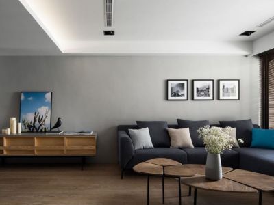 海信观澜-123㎡-北欧风效果图