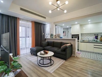 丽苑小区-75㎡-北欧风效果图