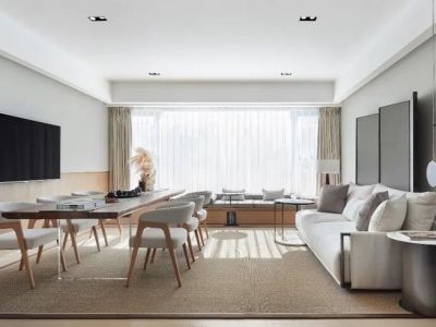 岱下阳光花园-132㎡-欧式风效果图