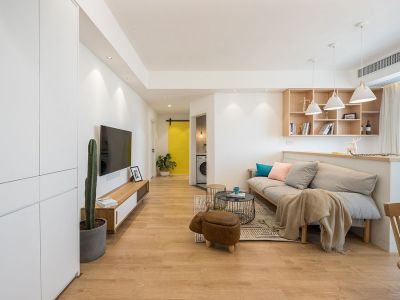 丰泽领秀城-95㎡-北欧风效果图