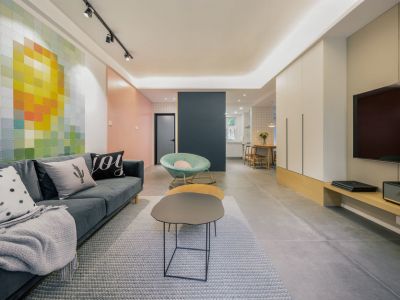 丽景花园-102㎡-北欧风效果图