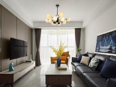 新湖中国印象-100㎡-现代风效果图