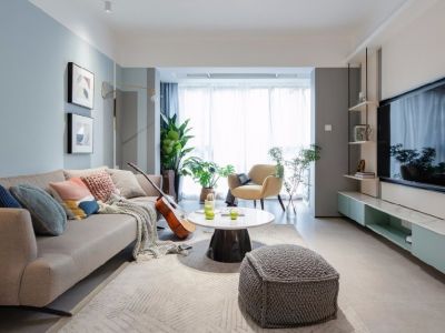 福佳新城-83㎡-现代风效果图