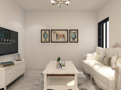 庐境园-80㎡-欧式风效果图