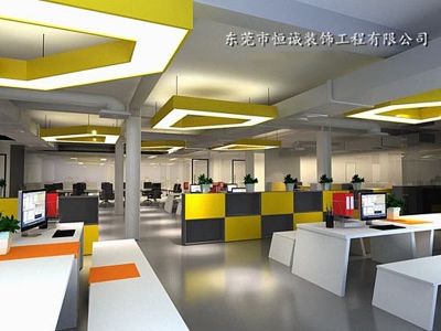 某办公室-800㎡-现代风效果图