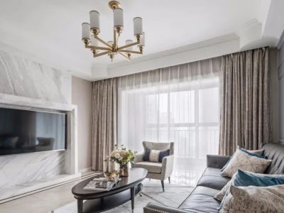 金都国际 -136㎡-北欧风效果图