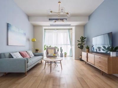 中恒海晖城-110㎡-北欧风效果图