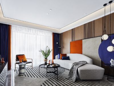 天誉·合府-120㎡-中式风效果图