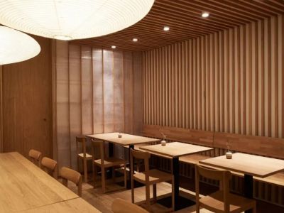 日式餐厅-150㎡-日式风效果图