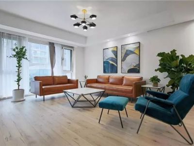 海普凤凰城-115㎡-北欧风效果图