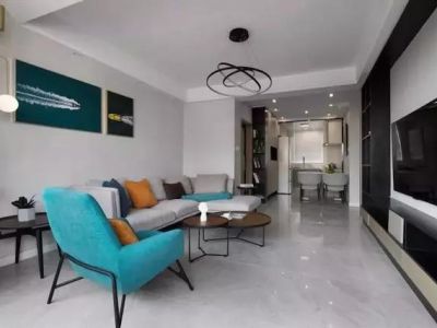 安居幸福里-117㎡-现代风效果图