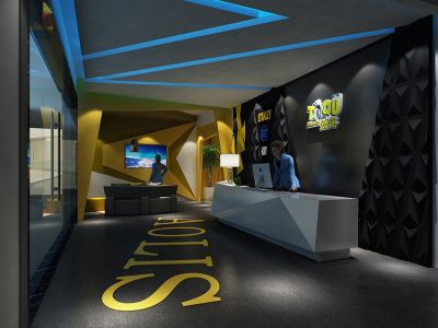 舞蹈培训机构-185㎡-北欧风效果图