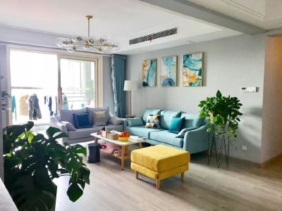 荣盛花语城-107㎡-北欧风效果图