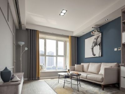 恒大名都-89㎡-北欧风效果图