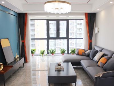 嘉都TIME-120㎡-混搭风效果图