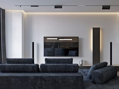  恒大名都-115㎡-现代风效果图