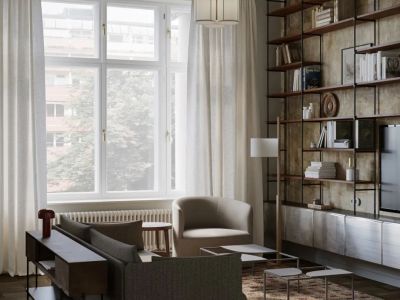 香樟1号-97㎡-轻奢风效果图