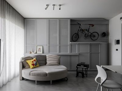 哈啰小城-92㎡-现代风效果图