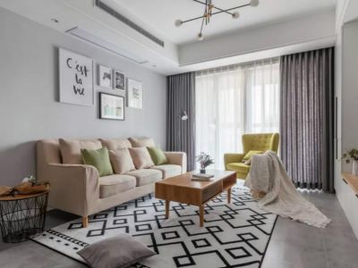 嘉和新城-105㎡-北欧风效果图