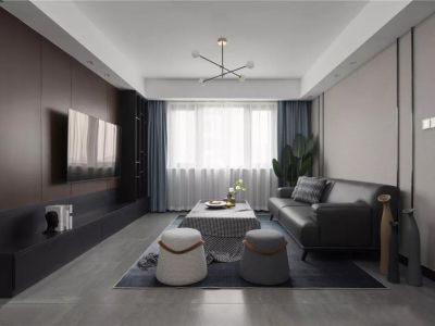 恒大城-112㎡-现代风效果图