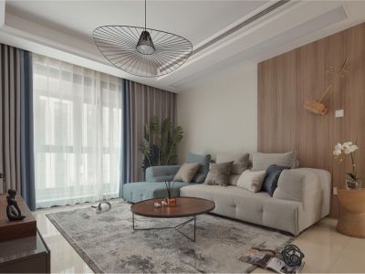 新华学府上园-118㎡-简约风效果图